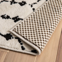 Flash Furniture SS-S628810-WH-GG Non Slip Rug Pad for 8' x 10' Area Rug, Hardwood Floor Rug Gripper Anti Skid Rug Pad Protective Cushioning Rug Pad